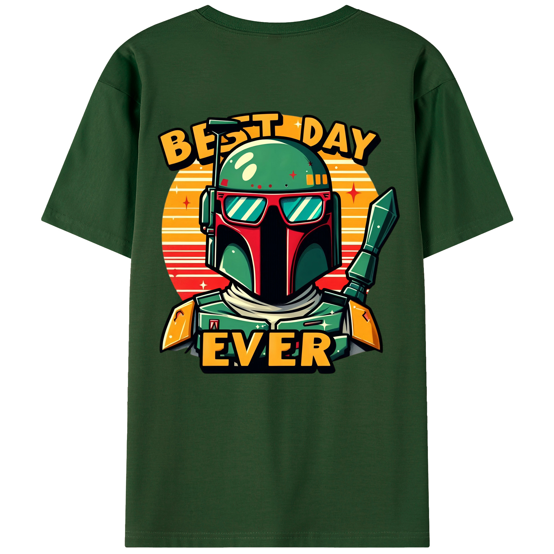 （画像用） スター・ウォーズ Star Wars 綿100％半袖Tシャツ（背面プリント）